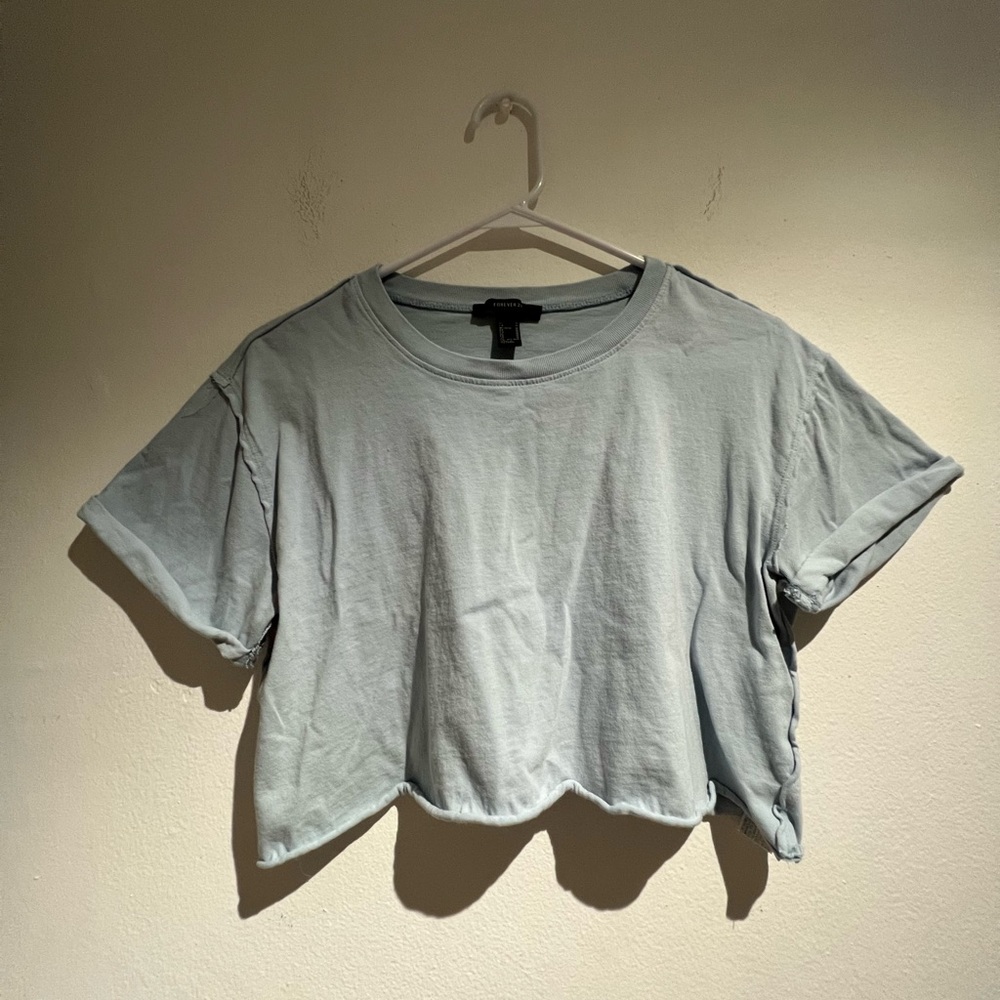 Forever Blue Crop Top
